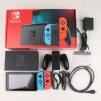 『中古即納』{Switch} (本体) Nintendo Switch(ニンテンドースイッチ) Joy-Con(L) ネオンブルー/(R) ネオンレッド 任天堂(HAD-S-KABAA)(20190830)
