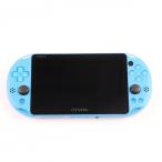 『中古即納』{PSVita} (本体) PlayStation Vita(プレイステーション ヴィータ) Wi-Fiモデル アクア・ブルー SCE(PCH-2000ZA23)(20150917)