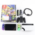 『中古即納』{Switch} (本体) Nintendo Switch(ニンテンドースイッチ) 有機ELモデル スプラトゥーン3エディション 任天堂(HEG-S-KCAAA)(20220826)