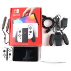 『中古即納』{Switch} (本体) Nintendo Switch(ニンテンドースイッチ) 有機ELモデル Joy-Con(L)/R ホワイト 任天堂(HEG-S-KAAAA)(20211008)