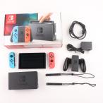 『中古即納』{Switch} (本体) Nintendo Switch(ニンテンドースイッチ) Joy-Con(L) ネオンブルー/R ネオンレッド 任天堂(HAC-S-KABAA)(20170303)