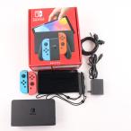 『中古即納』{Switch} (本体) Nintendo Switch(ニンテンドースイッチ) 有機ELモデル Joy-Con(L) ネオンブルー/R ネオンレッド 任天堂(HEG-S-KABAA)(20211008)