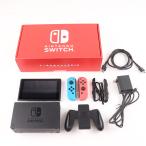 『中古即納』{Switch} (本体) マイニンテンドーストア限定 Nintendo Switch カスタマイズ Joy-Con(L) 蛍光青/(R) 蛍光赤 Joy-Conストラップ 黒 任天堂(20170303)