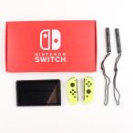 『中古即納』{Switch} (本体) 任天堂限定 (新型)Nintendo Switch 2台目用セット カスタマイズ Joy-Con ネオンイエロー ストラップ ブラック 任天堂(20190830)