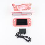 『中古即納』{Switch} (本体) Nintendo Switch Lite(ニンテンドースイッチライト) コーラル 任天堂(HDH-S-PAZAA)(20200320)