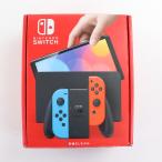 『中古即納』{Switch} (本体) Nintendo Switch(ニンテンドースイッチ) 有機ELモデル Joy-Con(L) ネオンブルー/R ネオンレッド 任天堂(HEG-S-KABAA)(20211008)