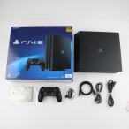 『中古即納』{PS4} (本体) PlayStation 4 Pro(プレイステーション4 プロ) ジェット・ブラック 1TB SIE(CUH-7200BB01)(20180927)