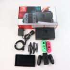 『中古即納』{Switch} (本体) Nintendo Switch(ニンテンドースイッチ) Joy-Con(L)/R グレー 任天堂(HAC-S-KAAAA)(20170303)