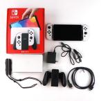 『中古即納』{Switch} (本体) Nintendo Switch(ニンテンドースイッチ) 有機ELモデル Joy-Con(L)/R ホワイト 任天堂(HEG-S-KAAAA)(20211008)