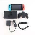 『中古即納』{Switch} (本体) Nintendo Switch(ニンテンドースイッチ) Joy-Con(L) ネオンブルー/R ネオンレッド 任天堂(HAD-S-KABAH)(20190830)