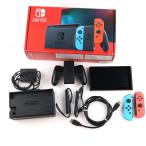 『中古即納』{Switch} (本体) Nintendo Switch(ニンテンドースイッチ) Joy-Con(L) ネオンブルー/(R) ネオンレッド 任天堂(HAD-S-KABAA)(20190830)