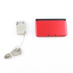 『中古即納』{3DS} (本体) ニンテンドー3DS LL レッド×ブラック 任天堂(SPR-S-RKAA)(20120728)