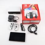 『中古即納』{Switch} (本体) Nintendo Switch(ニンテンドースイッチ) 有機ELモデル Joy-Con(L)/(R) ホワイト 任天堂(HEG-S-KAAAA)(20211008)