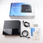 [ б/у немедленная уплата ]{PS4} ( корпус ) PlayStation 4( PlayStation 4) jet * черный HDD500GB SCE(CUH-1100AB01)(20141009)