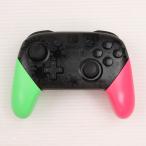 『中古即納』{ACC}{Switch} (USB充電ケーブル無し) Nintendo Switch Proコントローラー スプラトゥーン2エディション 任天堂(HAC-A-FSSKB)(20170721)
