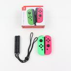 『中古即納』{ACC}{Switch} Joy-Con(L) ネオングリーン/(R) ネオンピンク(ジョイコンL ネオングリーン/R ネオンピンク) 任天堂(HAC-A-JAFAA)(20170721)