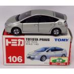 『中古即納』{MDL} トミカ No.106 1/60 トヨタ プリウス(シルバー/赤箱) 完成品 ミニカー トミー(20040331)
