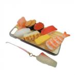 ショッピングiphone7ケース 日本職人が作る  食品サンプル iPhone7ケース/アイフォンケース　ミニチュア寿司　ストラップ付き　IP-709　代引き不可/同梱不可