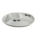 有田焼 ヘルシー仕切り皿 子ねこ　