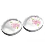 有田焼 ヘルシー減塩皿 2個組 里桜