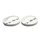 有田焼 ヘルシー減塩皿 2個組 子猫