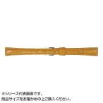 Yahoo! Yahoo!ショッピング(ヤフー ショッピング)MIMOSA（ミモザ） 時計バンド RA型押ワニ 11mm ゴールド （美錠:銀） CRA-K11　代引き不可/同梱不可