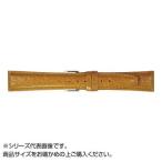 Yahoo! Yahoo!ショッピング(ヤフー ショッピング)MIMOSA（ミモザ） 時計バンド RA型押ワニ 18mm ゴールド （美錠:銀） CRA-K18　代引き不可/同梱不可