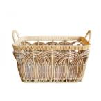 ショッピングラタン トーク PEPPペタル ラタンバスケット　長方形L　BE 　73849　代引き不可/同梱不可