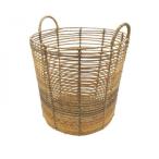 ショッピングラタン トーク PEPP　ラウタ ラタンバスケット　ラウンド　L　BE 　73854　代引き不可/同梱不可