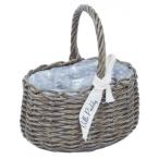 . рисовое поле магазин промышленность PP ротанг корзина Gray S 3169 наложенный платеж не возможно / включение в покупку не возможно 