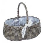 . рисовое поле магазин промышленность PP ротанг корзина Gray M 3172 наложенный платеж не возможно / включение в покупку не возможно 