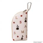 ショッピングイニシャル メガネケース カラビナ付 MOOMIN ムーミン イニシャル 093018　代引き不可/同梱不可