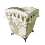 ショッピングダストbox ジェニファーテイラー ヘアルーム 脚付ダストBOX Heirloom 32961DB　代引き不可/同梱不可