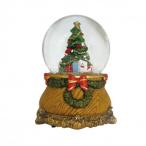 LEDスノードーム ミュージック ツリー　代引き不可/同梱不可