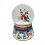 LEDスノードーム ミュージック サンタウォーク　代引き不可/同梱不可