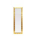  wall зеркало все тело зеркало зеркало ( настенный ) зеркало 3 сяку .. предотвращение есть GOLD сделано в Японии HJ Hand made in Japan