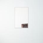  маленький рамка-оправа wall зеркало ( ширина 47× высота 82cm) ( белый / белый ) натуральное дерево зеркало тонкий ощущение роскоши из дерева .. предотвращение обработка орнамент стиль Северная Европа способ вход туалет умывание сделано в Японии конечный продукт NK-12