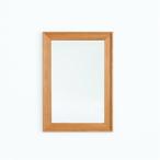 L type frame wall зеркало (580×830mm) ( мед Brown ) натуральное дерево Северная Европа способ сделано в Японии зеркало зеркало ощущение роскоши туалетный столик все тело из дерева орнамент современный дерево рамка-оправа вход туалет умывание...