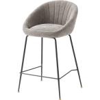  высокий стул светло-серый ( примерно W50×D51×H89×SH66cm) сборка тип 