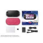 [ б/у немедленная уплата ]{B товар }{PSVita} ( корпус )PlayStation Vita Value Pack Wi-Fi модель розовый / черный (PCHJ-10015) Sony * Computer Entertainment (20131205)