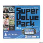 [ б/у немедленная уплата ]{PSVita} ( корпус ) PlayStation Vita Super Value Pack Wi-Fi модель голубой / черный (PCHJ-10017) Sony * Computer Entertainment 