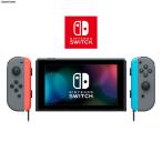 『中古即納』{Switch} (本体) マイニンテンドーストア限定 Nintendo Switch カスタマイズ Joy-Con(L)/(R) グレー Joy-Conストラップ Nレッド/Nブルー 任天堂