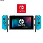 『中古即納』{Switch} (本体)マイニンテンドー限定 Nintendo Switch カスタマイズ Joy-Con(L)/(R) ネオン青 Joy-Con(L)/(R)ストラップ ブラック 任天堂