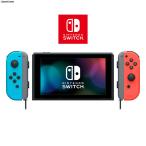 『中古即納』{Switch} (本体)マイニンテンドー限定 Nintendo Switch カスタマイズ Joy-Con(L) ネオン青/(R) ネオン赤 Joy-Conストラップ 灰 任天堂