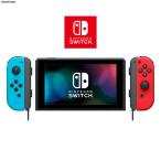 『中古即納』{Switch} (本体)マイニンテンドー限定 Nintendo Switch カスタマイズ Joy-Con(L) ネオン青/(R) 赤 Joy-Conストラップ ブラック(HAC-S-KAYAA) 任天堂