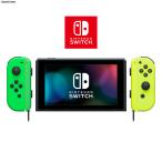 『中古即納』{Switch} (本体)マイニンテンドー限定 Nintendo Switch カスタマイズ Joy-Con(L) ネオン緑/(R) ネオン黄 ストラップ ネオン緑/黄 任天堂