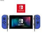 『中古即納』{Switch} (本体)マイニンテンドー限定 Nintendo Switch カスタマイズ Joy-Con(L)/(R)青 Joy-Conストラップ 黒 任天堂