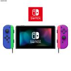 『中古即納』{Switch} (本体)マイニンテンドー限定 Nintendo Switch 有機EL カスタマイズ Joy-Con(L) 青/(R) ネオン紫 ストラップ ネオン緑/桃 任天堂