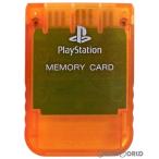 『中古即納』{ACC}{PS} プレイステーション PlayStation メモリーカード キャンディーオレンジ SCE(SCPH-1020D)(19980226)