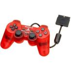 『中古即納』{ACC}{PS2}アナログコントローラ DUALSHOCK2(デュアルショック2) クリムゾン・レッド SCE(SCPH-10010R)(20020627)